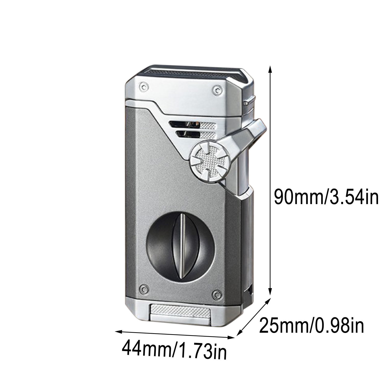 Portable Multi-Function Four-Flame Lighter, Ergonomic Compact Outdoor Household Lighter With Safety Features, Reliable For Camping Grilling And Evening Fire Use