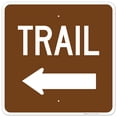 thumbnail image 1 of Trail With Left Arrow Sign,, 1 of 1