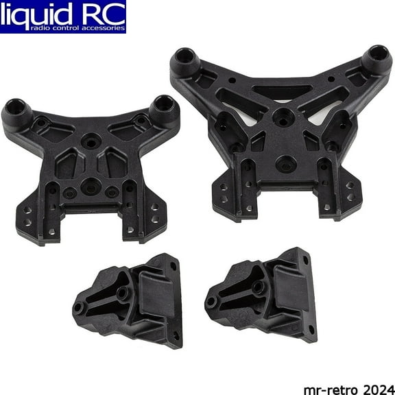 Associated 25909 RIVAL MT8 Shock Towers and Center