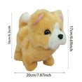 thumbnail image 3 of Interactive Robot Dog Toy with Realistic Barking Sounds and Walking Movements, RC Robotic Puppy Pet for Kids, Electronic Companion for Bedroom Decor, Birthday Gift, 3 of 6