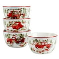 thumbnail image 5 of Certified International  Red Truck Snowman 16 pc Dinnerware Set, Service for 4, 5 of 5