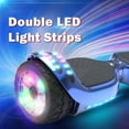 thumbnail image 2 of HOVERSTAR Hoverboard - Patinete Eléctrico para Niños, 6.5 Pulgadas y 9 mph, Todo Terreno con Autoequilibrio, Altavoz Bluetooth y Luces LED, Hasta 165 lbs (75 kg), 2 of 6