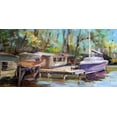 thumbnail image 2 of Hallock, Carol 32x18 White Modern Wood Framed Museum Art Print Titled - Afternoon Rest, 2 of 4
