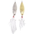 thumbnail image 1 of Cucharas de pesca Cuchara de pesca Señuelos Forma de sanguijuela Lentejuelas Cebos de metal duro para trucha de agua dulce y salada Bass5g ANGGREK Otros, 1 of 8