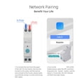 thumbnail image 2 of Smart Home WiFi-Enabled Circuit Breaker with Energy Monitoring, 63A 2-Pole DIN Rail Mount, AC90-300V, Overload/Short Circuit Protection, Remote APP & Voice Control, 6-Month Usage History, Color, 2 of 7