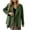Army Green, variant on UYISJ Womens Fall Fashion Blazers Business Casual Long Sleeve Coats Open Front Work Suit Office Blazer Jackets with Pockets Brown L
