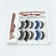 thumbnail image 4 of 10 Pares de Pestañas Postizas Magnéticas de Color de Estilo Mixto Juego de Pinzas Delineador de Ojos A Prueba de Agua Pestañas Postizas Magnéticas Gruesas, 4 of 5