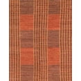 thumbnail image 1 of Ahgly Company Machine Washable Indoor Rectangle Abstract Indian Saffron Orange Area Rugs, 3' x 5', 1 of 7