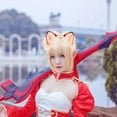thumbnail image 1 of Linda diadema con orejas de , tocados , accesorios de disfraces para Cosplay, Navidad, representaciones teatrales, Halloween , NARANJA Yinane sombreros de cosplay, 1 of 7