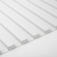 thumbnail image 2 of Art3d 3D Slat Wall Panels, White, 19.7x19.7in, PVC, 12 Pieces, Pack, 2 of 7