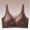 c01Brown, variant on Women's Mesh Push-Up Bras Full Coverage Unlined Underwire Bra Beauty Back Breathable Smoothing Brassiere Black M