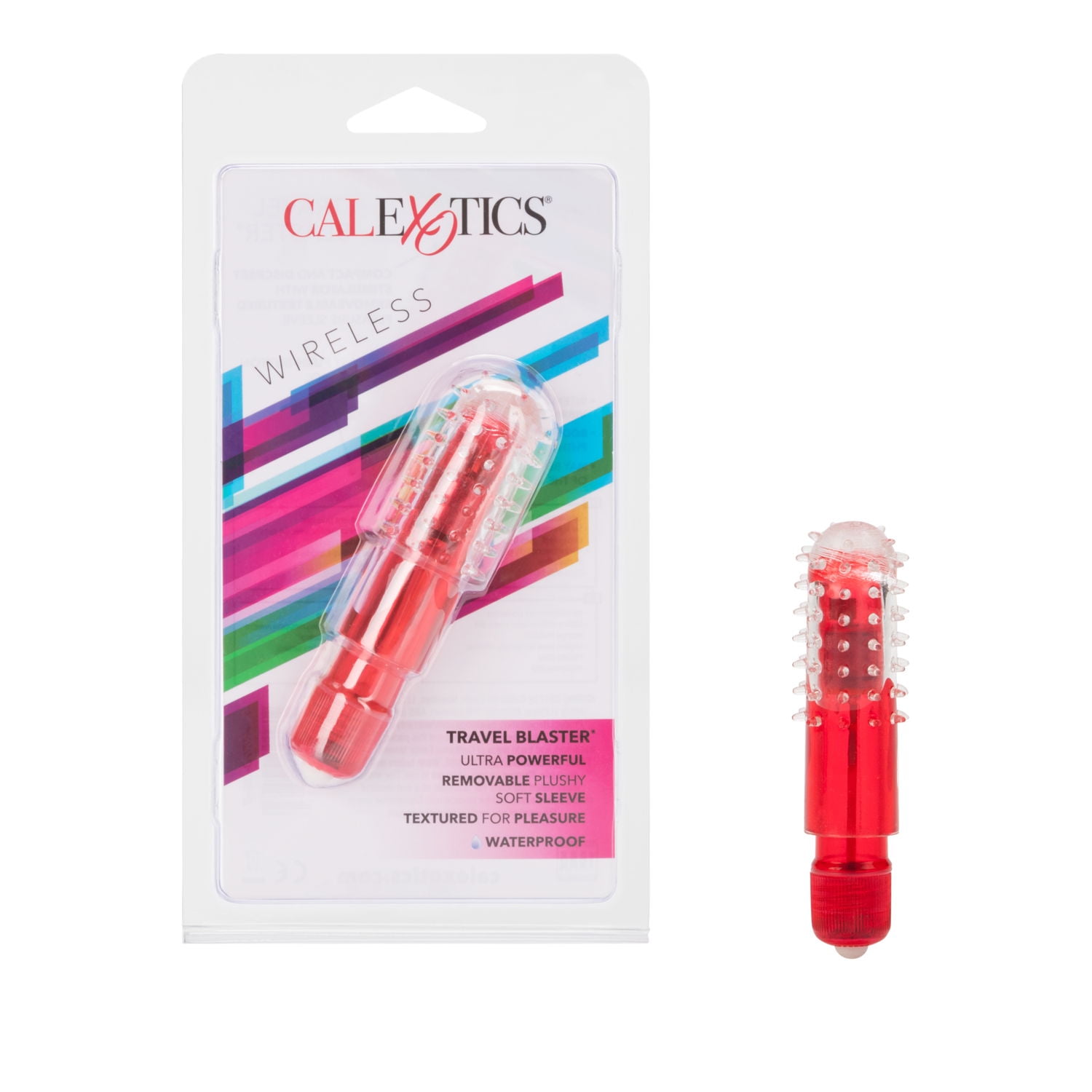 California Exotic Novelties CalExotics Travel Blaster Textured Powerful Vibrating Bullet