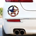 thumbnail image 2 of GENEMA 13CM*13CM Universal Reflective Star Military Die Cut Decal PET Car Sticker, 2 of 9