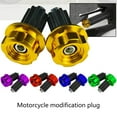 thumbnail image 2 of Pair Anti Aluminum Handlebar End Caps Universal For Motorcycle, 2 of 11