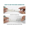 thumbnail image 2 of For AirMini Pro Hose Connector Connect AirMini Hose to Any 22 mm Nasal Mask or Full Face Mask Model, 2 of 5