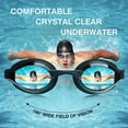 thumbnail image 5 of Swim Goggles, No Leaking Anti-Fog UV Protection Swimming Goggles for Men Women Water sports (Adjustable), 5 of 5
