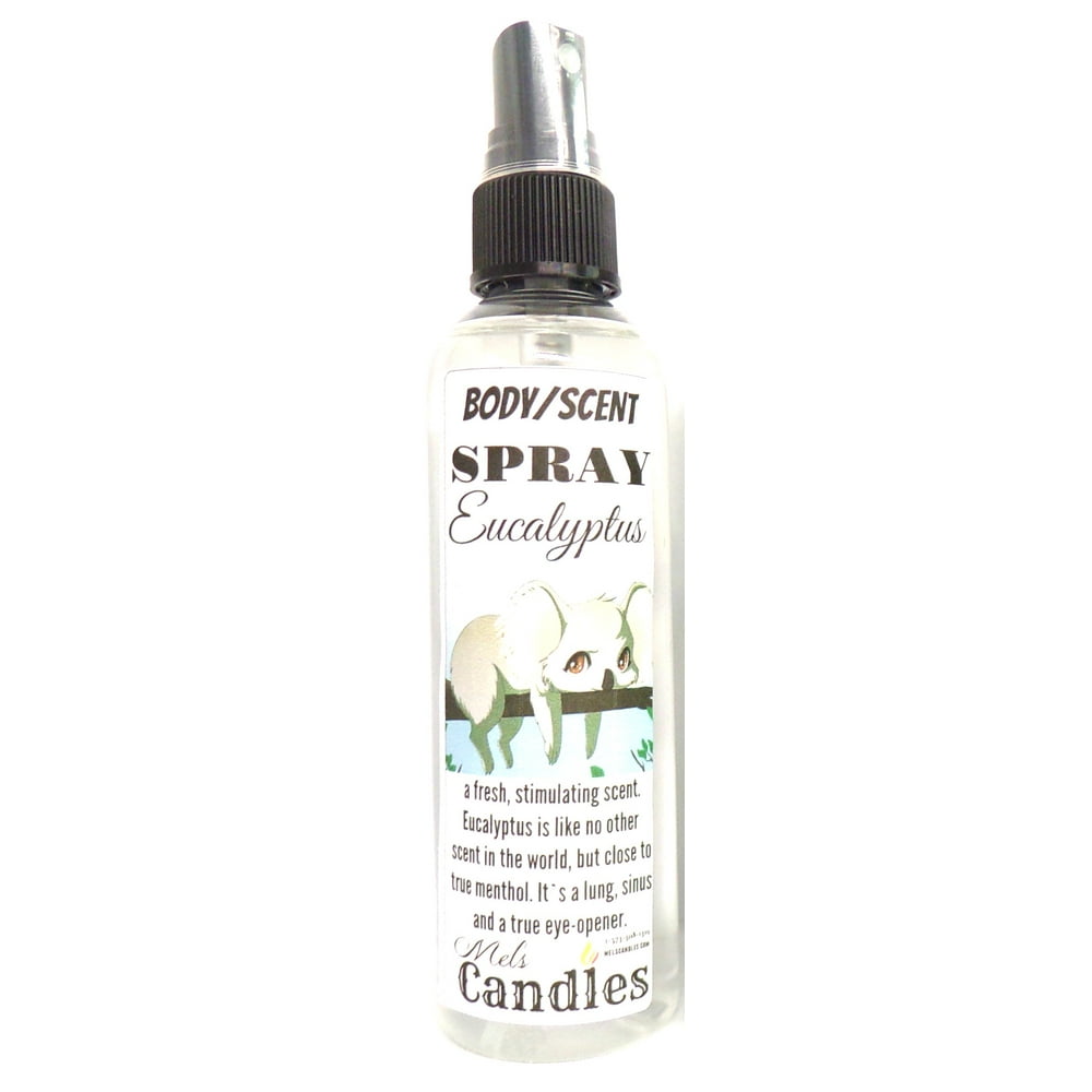 Eucalyptus 4 ounce Bottle of Scent Spray, Body Spray, Linen Spray
