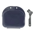 thumbnail image 5 of Unique Bargains 1 Set Braces Box with Brush Mini Braces Storage Box Dark Blue, 5 of 5