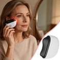 thumbnail image 7 of Electric Heated Gua Sha Facial Sculpting Tool with Vibration 3 massage modes, Women's Facial Massager, LED Red Light Therapy for Neck & Face, Skin Firming Device, Premium Gift for Wife Mom, 7 of 7