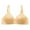 Beige, variant on Tumotour Full Coverage Bras For Women No Underwire Comfort Push Up Breathable Bralette Bras Solid Color Comfortable Wireless Bras
