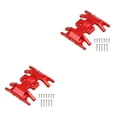 thumbnail image 1 of ZLight RC Car Metal Gear Box Base Mount Holder 1/24 Model Upgrade Spare Part Screws Set Modified Replacement for Axial SCX24 AXI00001 Red 2Set, 1 of 6