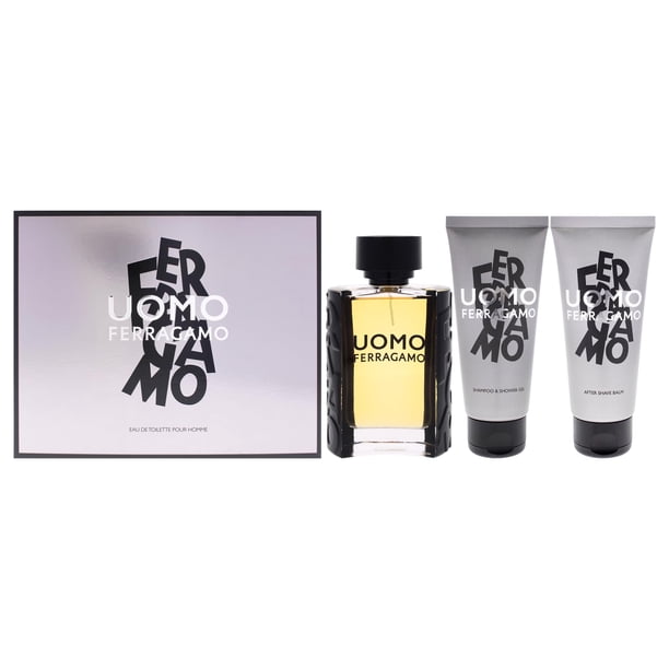 Set de regalo Salvatore Ferragamo Uomo para hombre EDT 100 ml, 3 piezas