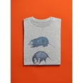 thumbnail image 3 of Opossum Set Shaped T-Shirt Women -Image by Shutterstock, Female Small, 3 of 4