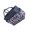 black leaves, variant on Open Top Gardening Tote Oxford Cloth with Pockets and Carry Handles for Garden Tools and Art Supplies