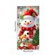 thumbnail image 3 of xihome Cubrepuertas navideño de 89 x 180 cm con estampado de Pap Noel. Decoracin para fiestas navideñas. Ideal para la puerta de entrada, paredes interiores o mantel., 3 of 6