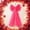 Hot Pink, variant on Gaecuw Hot Pink Snow Lace Bow, Netted Long Flowing Ribbon Tree Topper with Mesh Fabric, FESTIVE Decoration for Tree and Window, Hot Pink