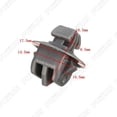 thumbnail image 2 of 3 Types Front Door Body Moulding Repair Panel Clip for Toyota Prado 120 Series, 2 of 4