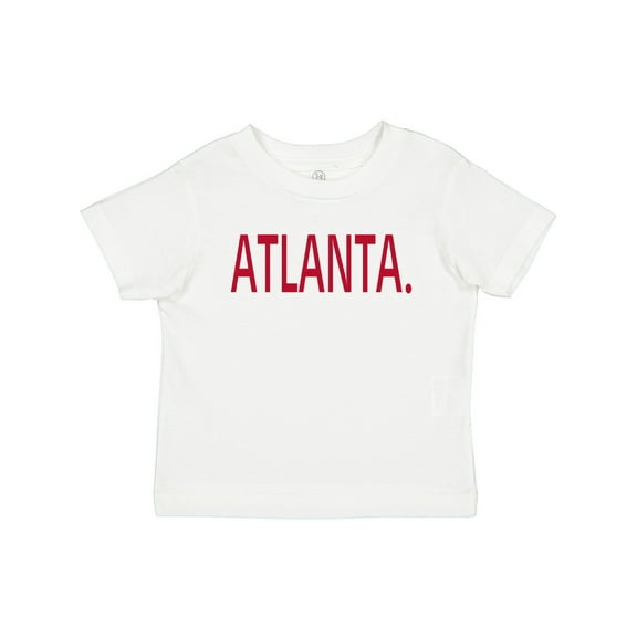 Inktastic Atlanta in Red Text Boys or Girls Baby T-Shirt