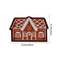 thumbnail image 4 of MTBLYS Christmas Carpet Entrance Mat 15.7X23.6 Inch Absorbent Non-Slip Dirt Proof Polyester Door Mat for Home Kitchen Bathroom Use, 4 of 8