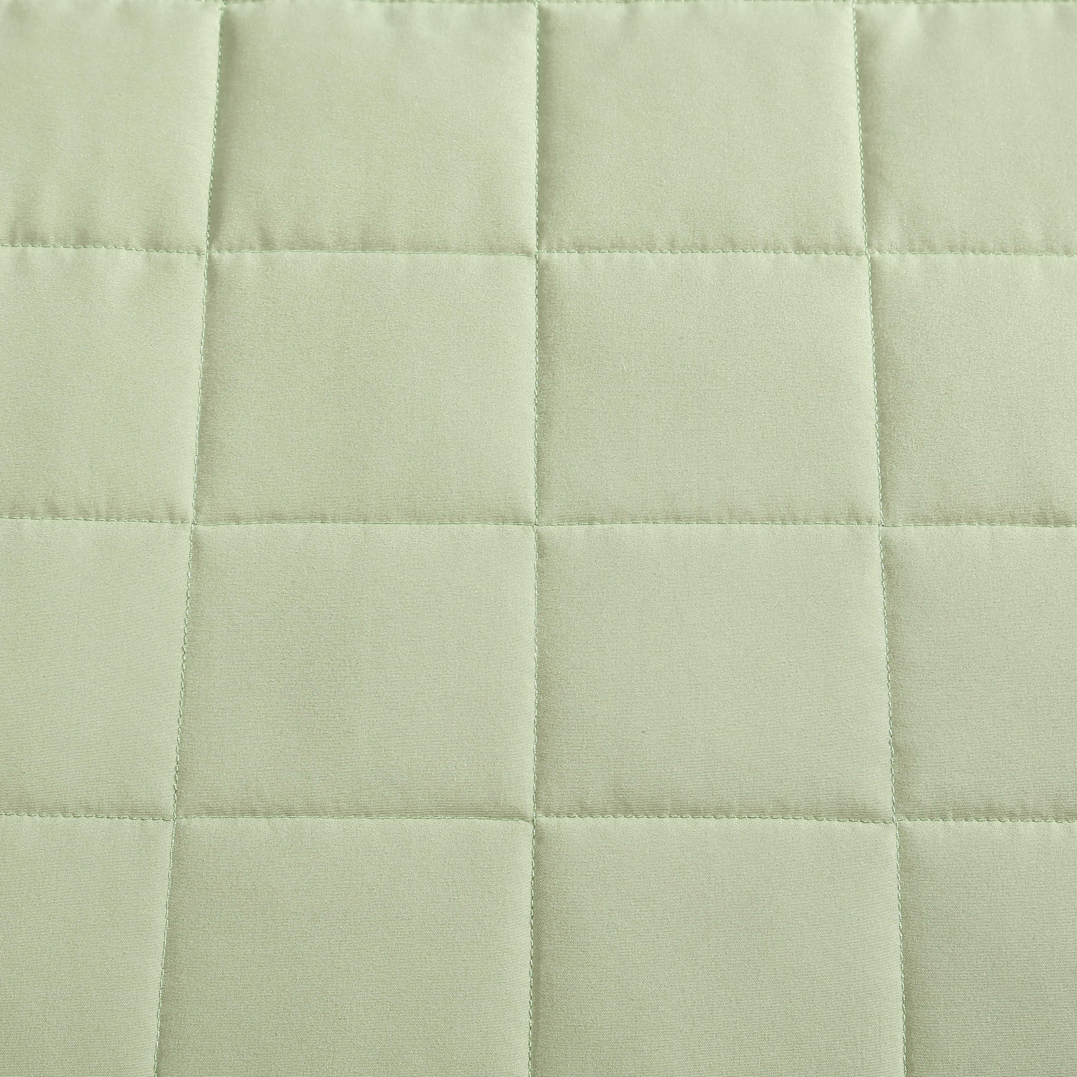 Beatrice Home Fashions, Down Alt Blanket with Satin Trim, Full/Queen, Sage