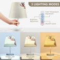 thumbnail image 4 of BZSMCE Table Lamp Creative Colorfull Deer Pattern Simple Pattern Night Light, 4 of 8