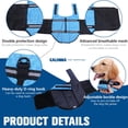 thumbnail image 2 of Pet Dog Life Jacket Outdoor Safety Clothes with reflective stripe Life Vest Swimming Preserver Rescue Pet Life Vest Harness For Small Medium Large Dogs(XXS-2XL), 2 of 6