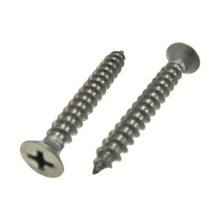 

# 14 X 5 Stainless Steel Flat Head Phillips Sheet Metal Screws (Box of 100)