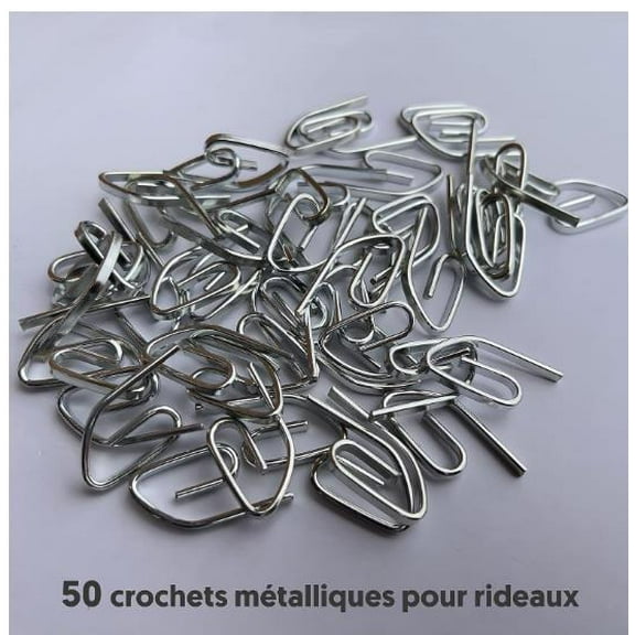 VORCOOL 31Pack Heavy Duty Drapery Hook Hangers for Curtains in Various Rooms