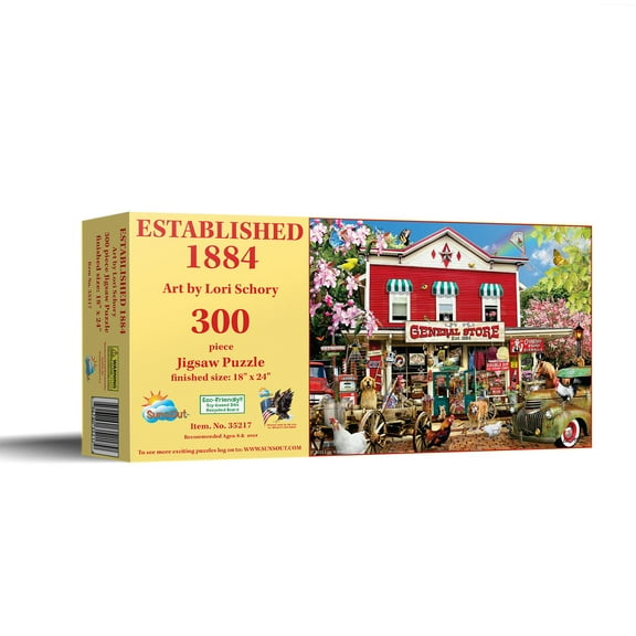 SUNSOUT INC - Established 1884 - 300 pc Jigsaw Puzzle by Artist: Lori Schory - Finished Size 18" x 24" - MPN# 35217
