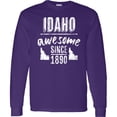 thumbnail image 3 of Inktastic Idaho Awesome Since 1890 Long Sleeve T-Shirt, 3 of 5