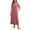 DarkPink, variant on PinkBeautiM Sleeveless Night Shirts for Women Cotton Cute Prints Nightgown