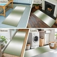 thumbnail image 6 of Green White Ombre 2'x6' Runner Rug, Country Pastoral Gradient Minimalist Washable Non-Slip Area Rugs for Hallway Kitchen Floor Bedroom Entryway, Laundry Carpet Decoration Indoor Mat, 6 of 9