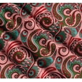 thumbnail image 3 of Soimoi Cotton Voile Fabric Artistic Paisley Printed Fabric 1 Yard 42 Inch Wide, 3 of 7
