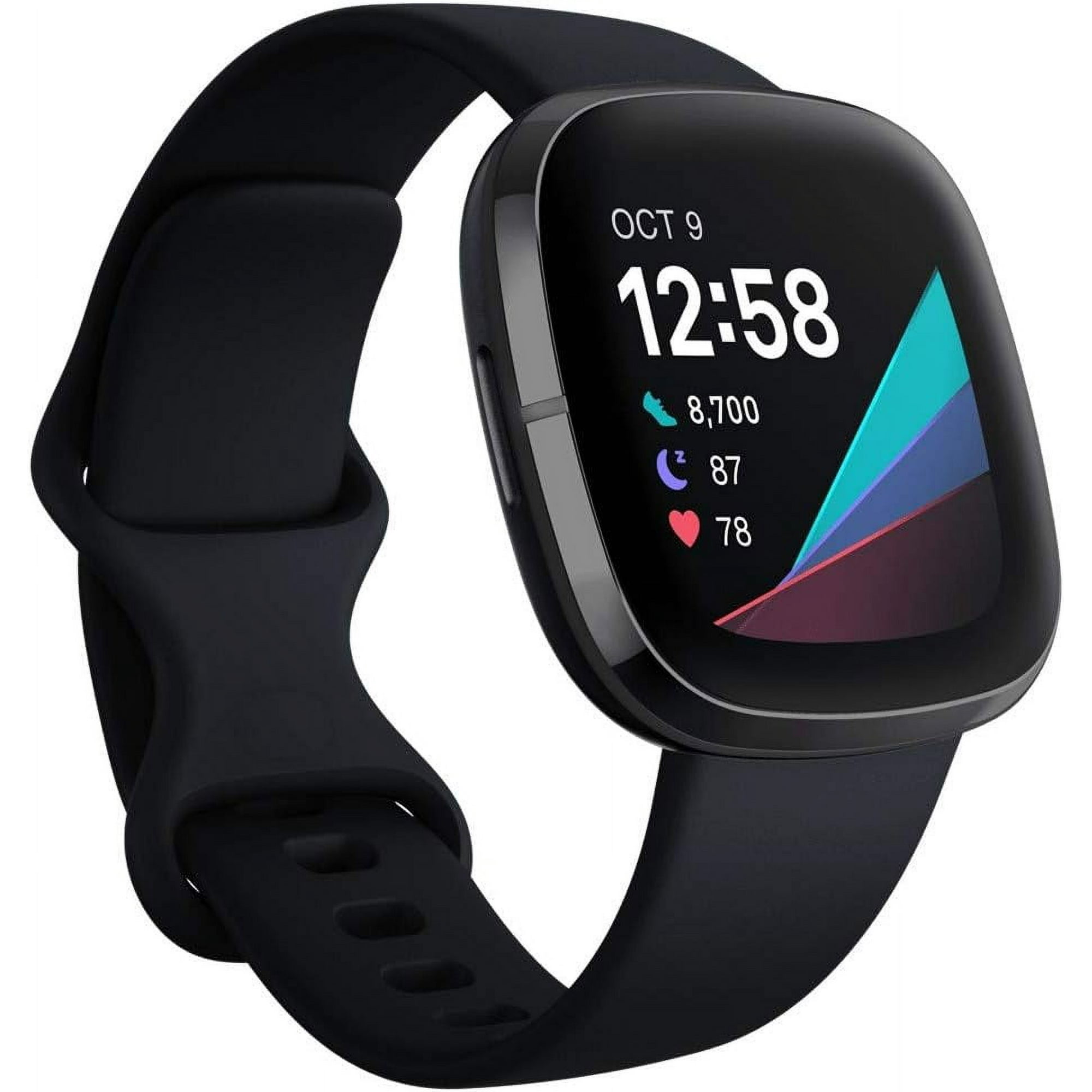 シンゴ　fitbit sense Fitbit Sense (1st Gen) Smartwatch | Carbon aluminum Body