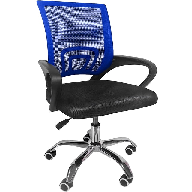 Silla Oficina Ajustable Rack&Pack Ejecutiva Lumbar Azul