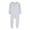 Gray, variant on Soft Baby Bamboo Viscose Footie Pajamas, Zipper Closure, Infant Solid Color Crawling Suit Long Jumpsuit Newborn Rompers, 0-24 Months