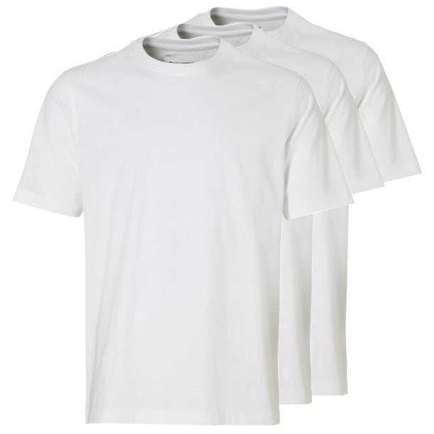NEON - Neon Men's Crewneck Plain T-Shirt 3-Pack White Small - Walmart ...