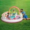 thumbnail image 1 of Bluescape Rainbow Unicorn Play Center, Outdoor Inflatable Pool Games & Toys, Age 2 & up, Unisex, 1 of 7