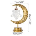 thumbnail image 3 of LED Ball Lamp under $5! Ke1Clo Decorative Table Lamp, Iron Craft with Warm Light, Battery Operated for Bedroom Festival Gift (Golden), 3 of 6