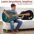 thumbnail image 4 of Fender FA-15 3/4-Scale Kids Steel String Acoustic Guitar - Blue w/ Gig Bag, 4 of 4